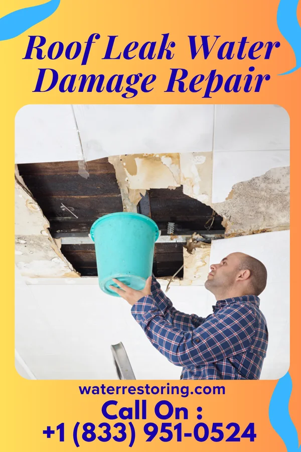 Roof Leak Water Damage Repair in West New York, NJ
